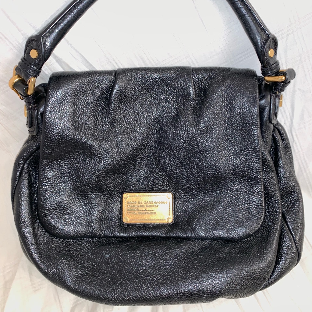 Marc By Marc Jacobs Black Standard Supply Handbag